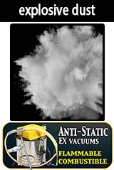 anti static applications explosive dust