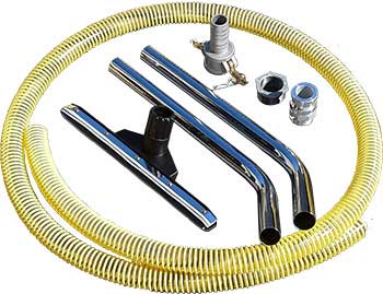 hose wand and connections compressed