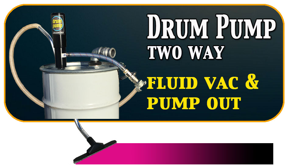 drum pump two way logo